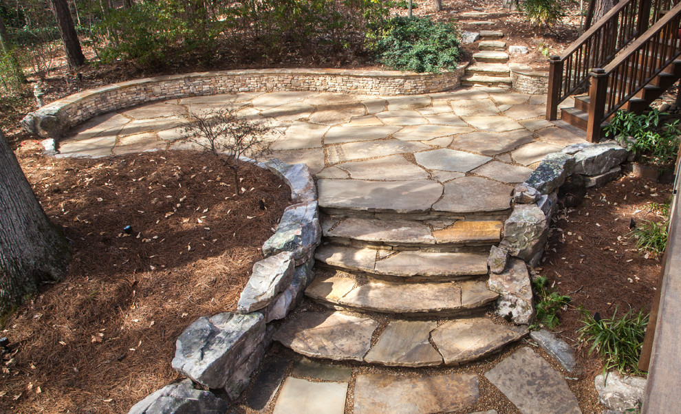 Stone Steps and Walkways - Atlanta - by Vision Hardscapes of Atlanta ...