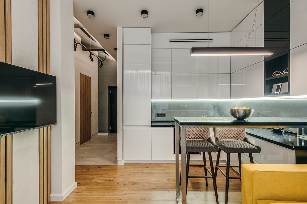 Фотографии реализованной студии в TriBeCa Apartments 43 м2