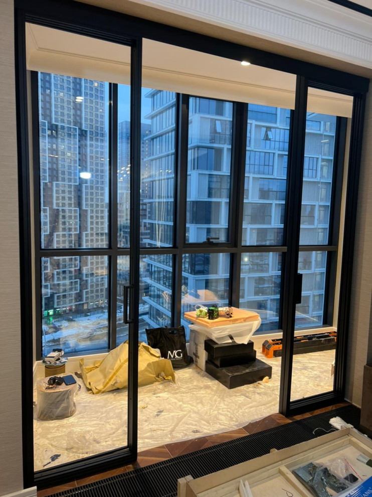 Раздвижные двери на лоджию