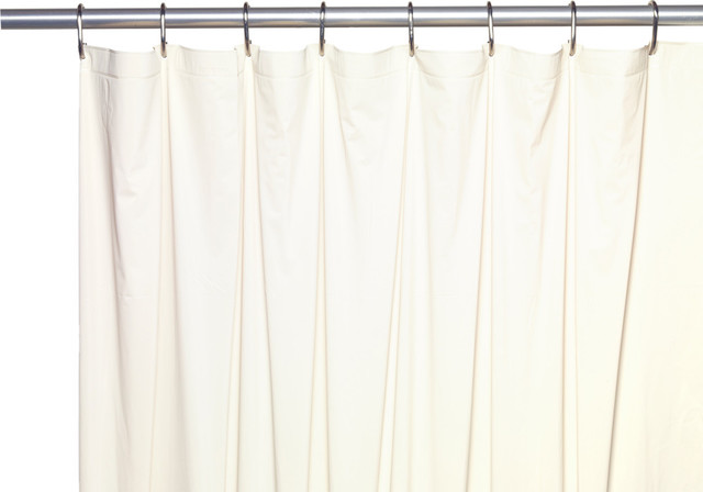 Vinyl Shower Curtain Liner, Ex Long Shower Curtain Liner