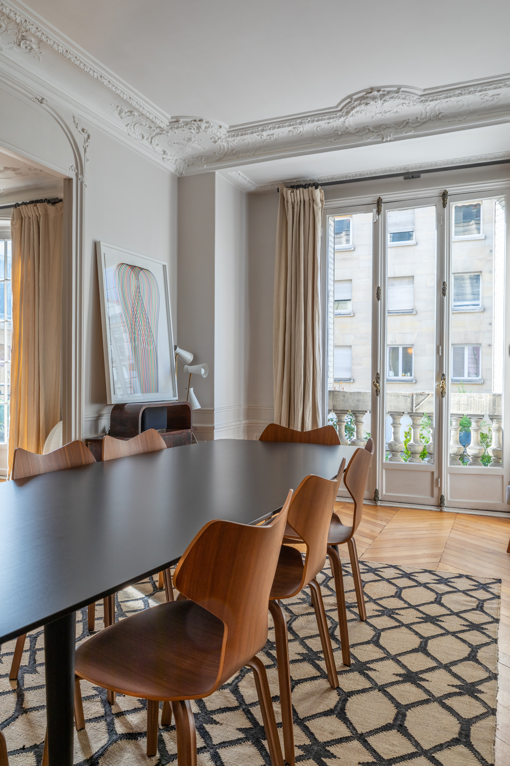 Appartement Pompe 160m2 à Paris 16ème - Contemporain