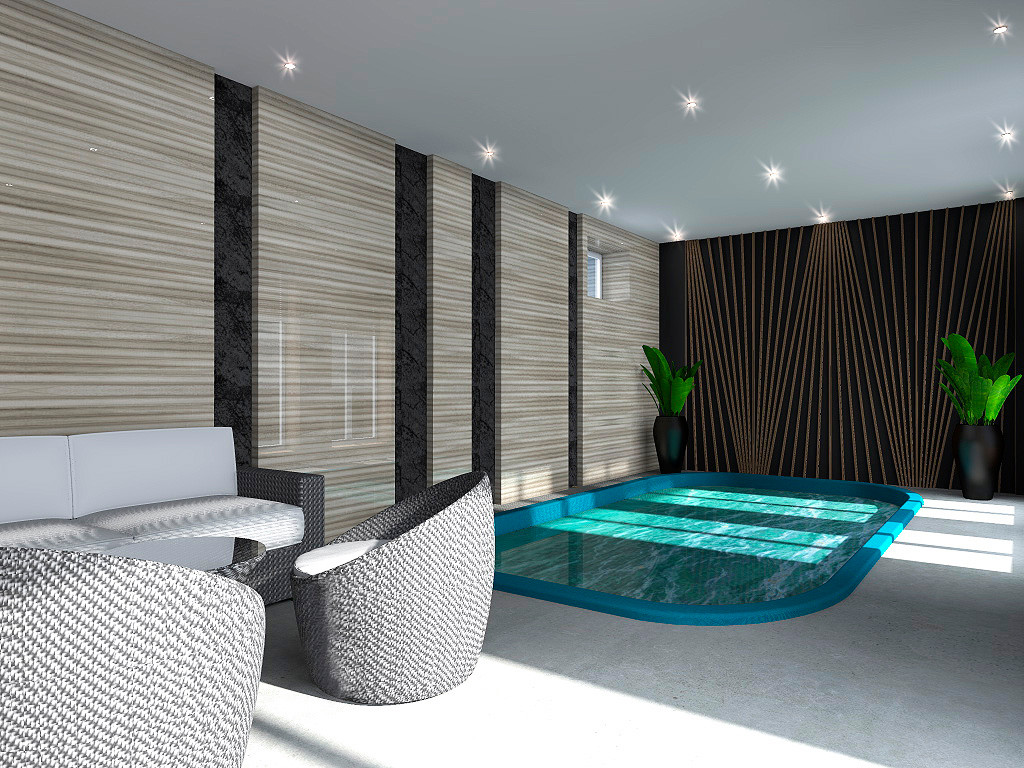 бассейн в частном доме