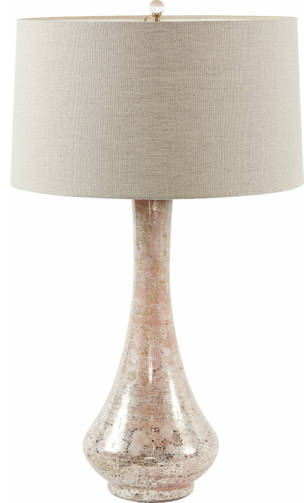 Blush Table Lamp Contemporary Table Lamps by HedgeApple Houzz