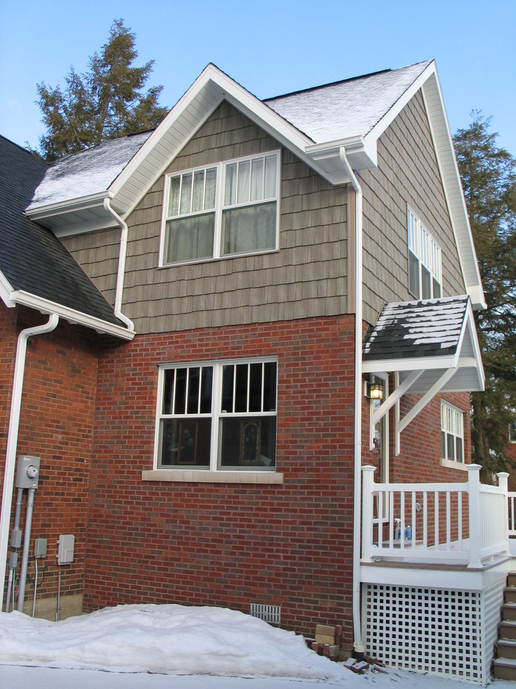 Traditional Brick House Addition Champaign