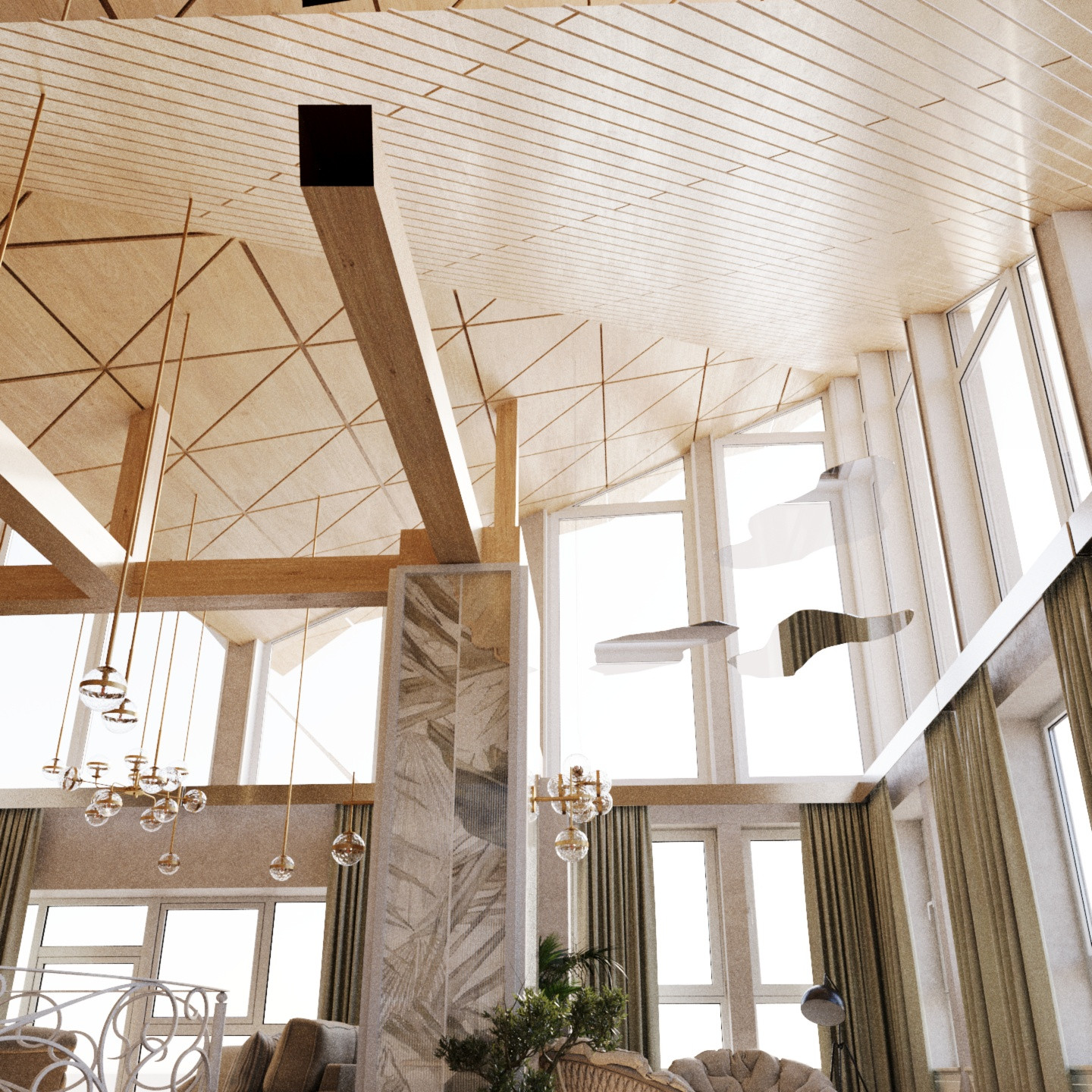 Дизайн проект частного дома в классической стиле