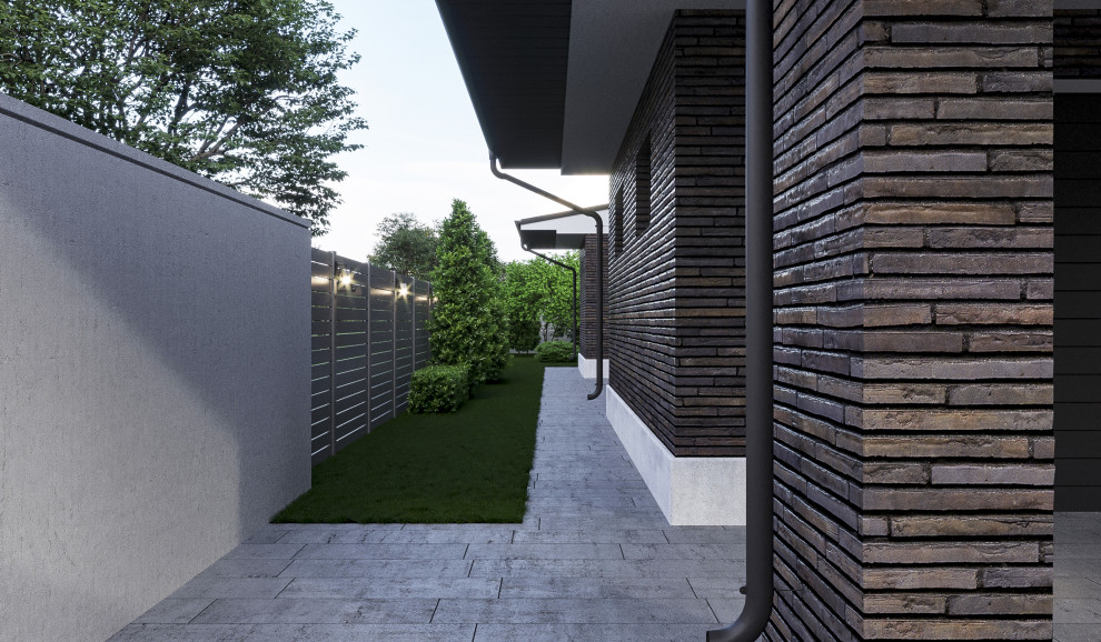 Проект дома в стиле прерий (Райта)