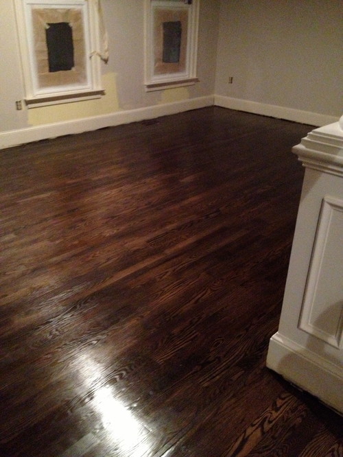 Help fixing stained floors after contractor used waterbased topcoat over oilbased stain