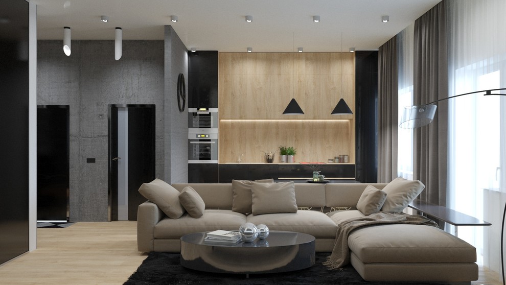 Квартира с бетонными стенами г. Томск