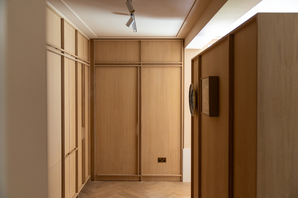 Design ideas for a traditional wardrobe in London.