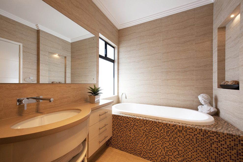 Inspiration for a mediterranean bathroom in Perth.