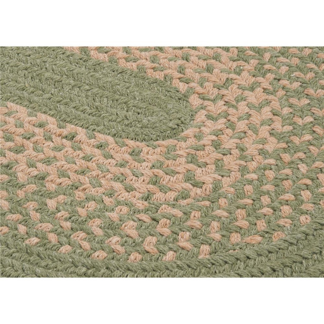 Colonial Mills Rug Jackson Teal Round, 11x11 Contemporary Area Rugs