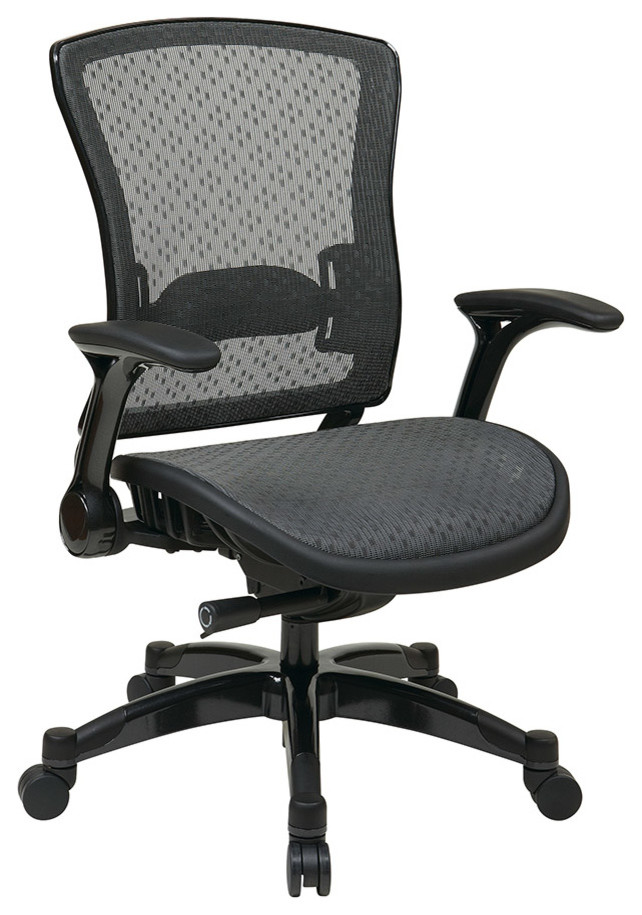 Space Seating 317 Series 317-R22C7KG5 Executive Breathable Mesh Back Chair