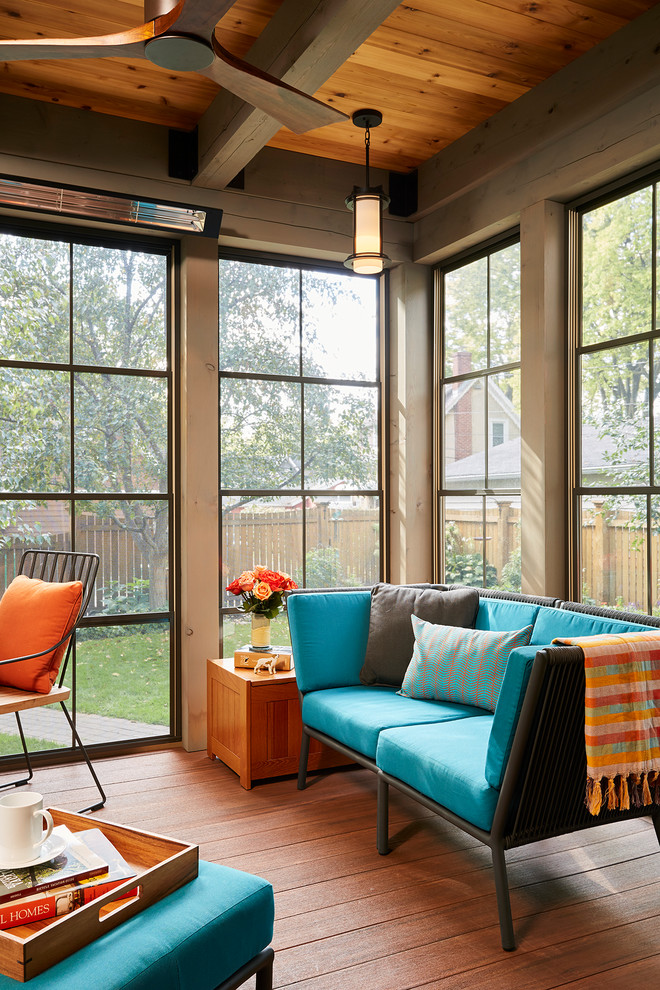 Minneapolis Outdoor Addition and Upper Level Remodel - Traditional ...