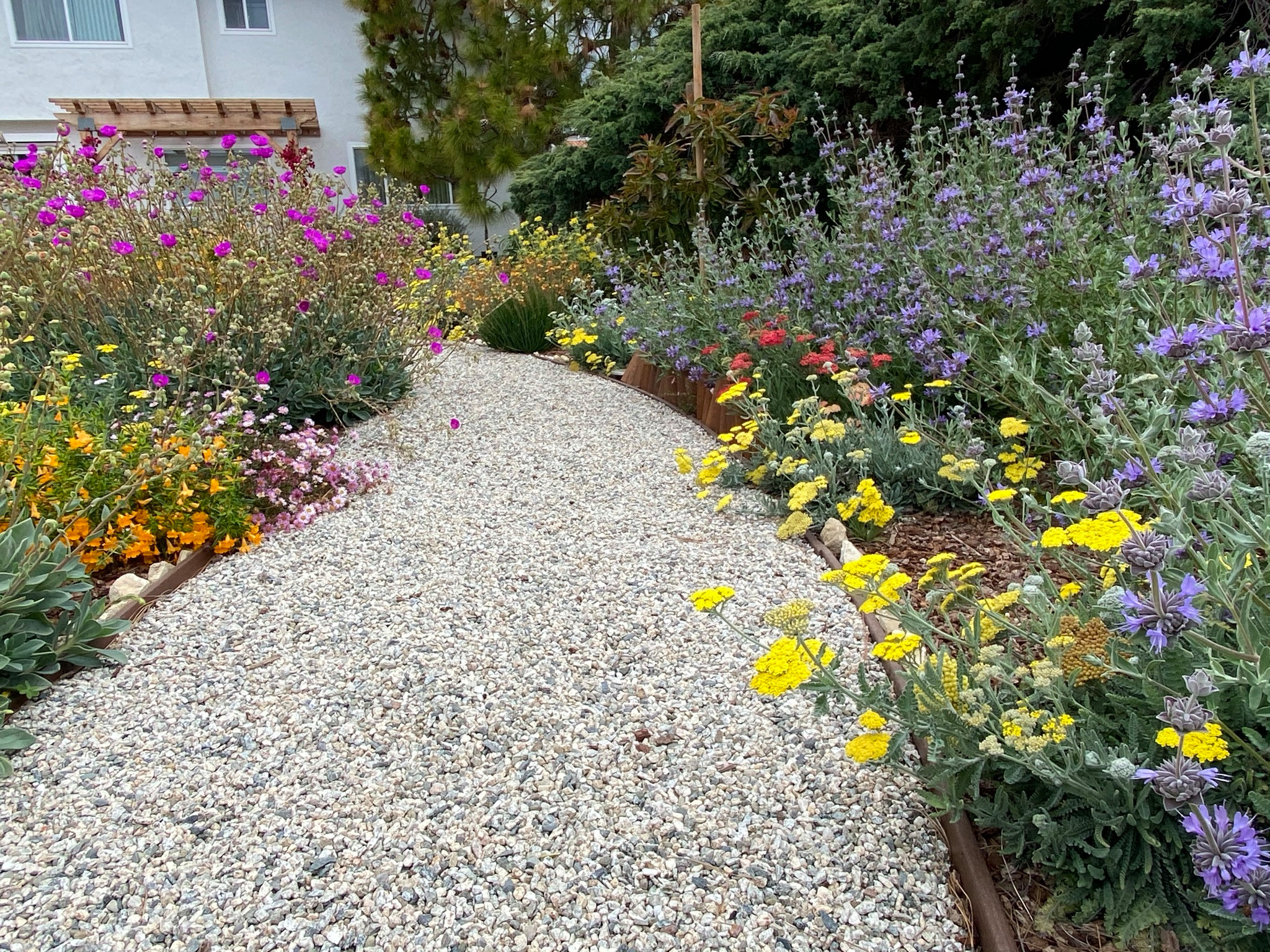 Inspiration for a mediterranean landscaping in Los Angeles.