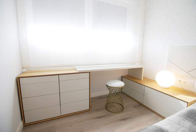 En clave cemento modern-bedroom