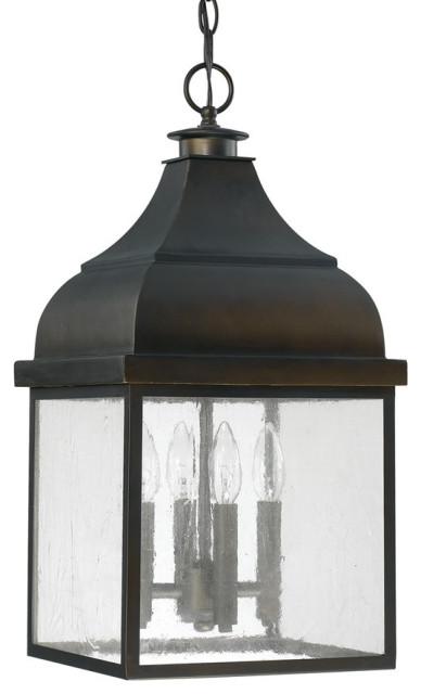 Capital Lighting Outdoor Wall Lantern – Model 9641OB, Classic Design For Exterior
