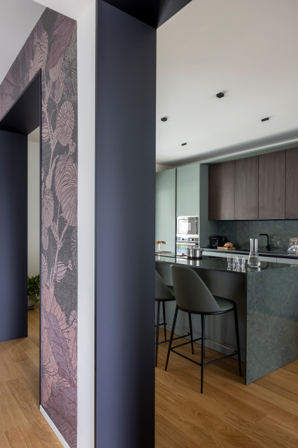 BLOOMSCAPE contemporary-dining-room