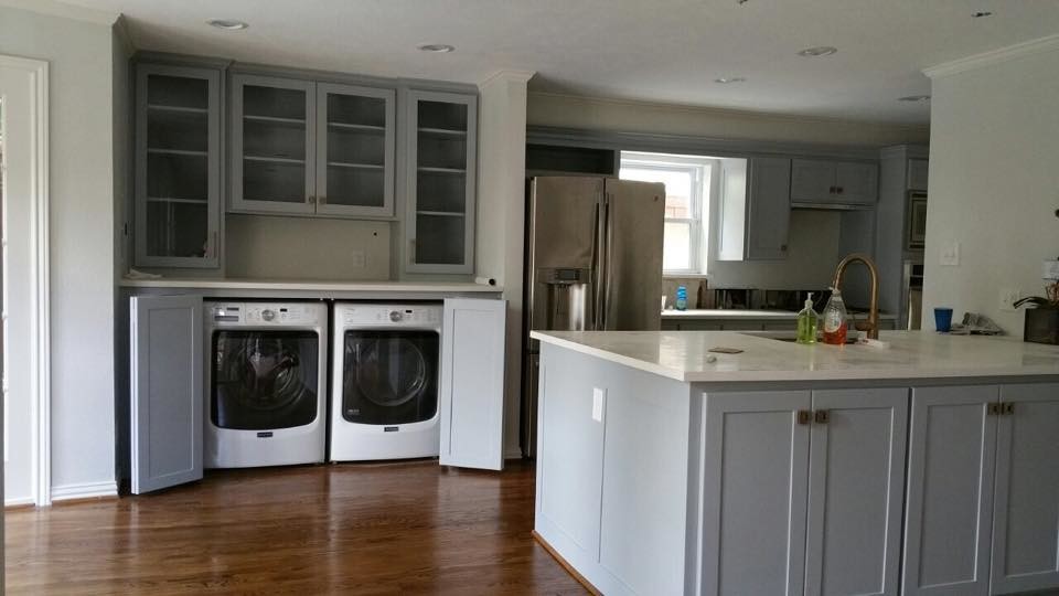 Concealed Laundry Room