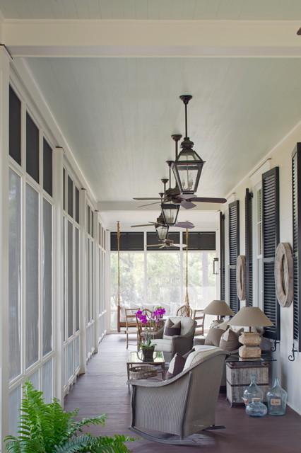 Beach Style Porch maritim-veranda