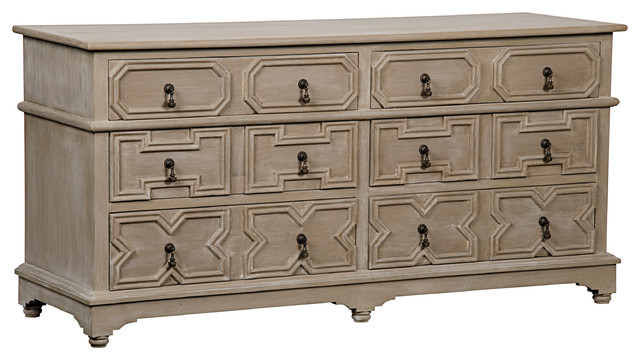Watson 6 Drawer Dresser Weathered Farmhouse Dressers By