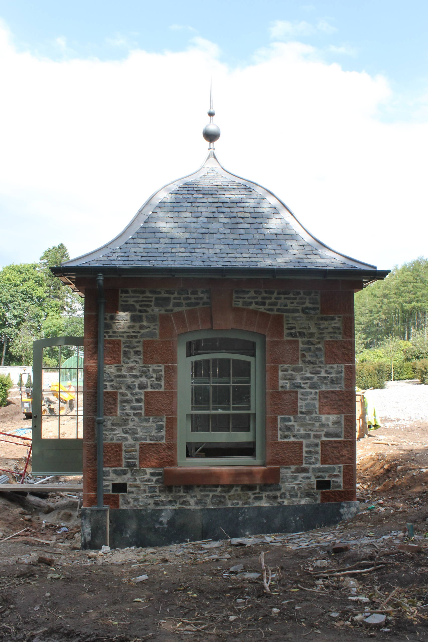 Aldourie Castle Walled Garden Pavilion