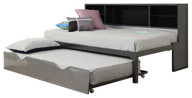 kids bed and trundle