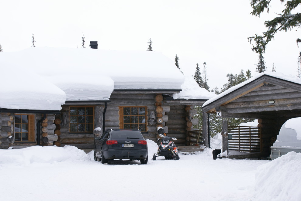 Дом из сосны kelo