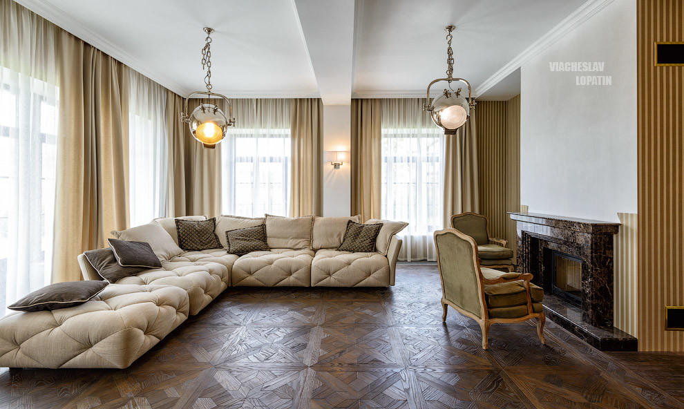 Фотосъемка дома в коттеджном поселке «Монтевиль»