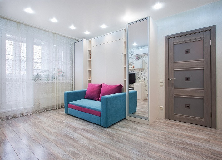 Шкаф кровать диван: Голубая мечта