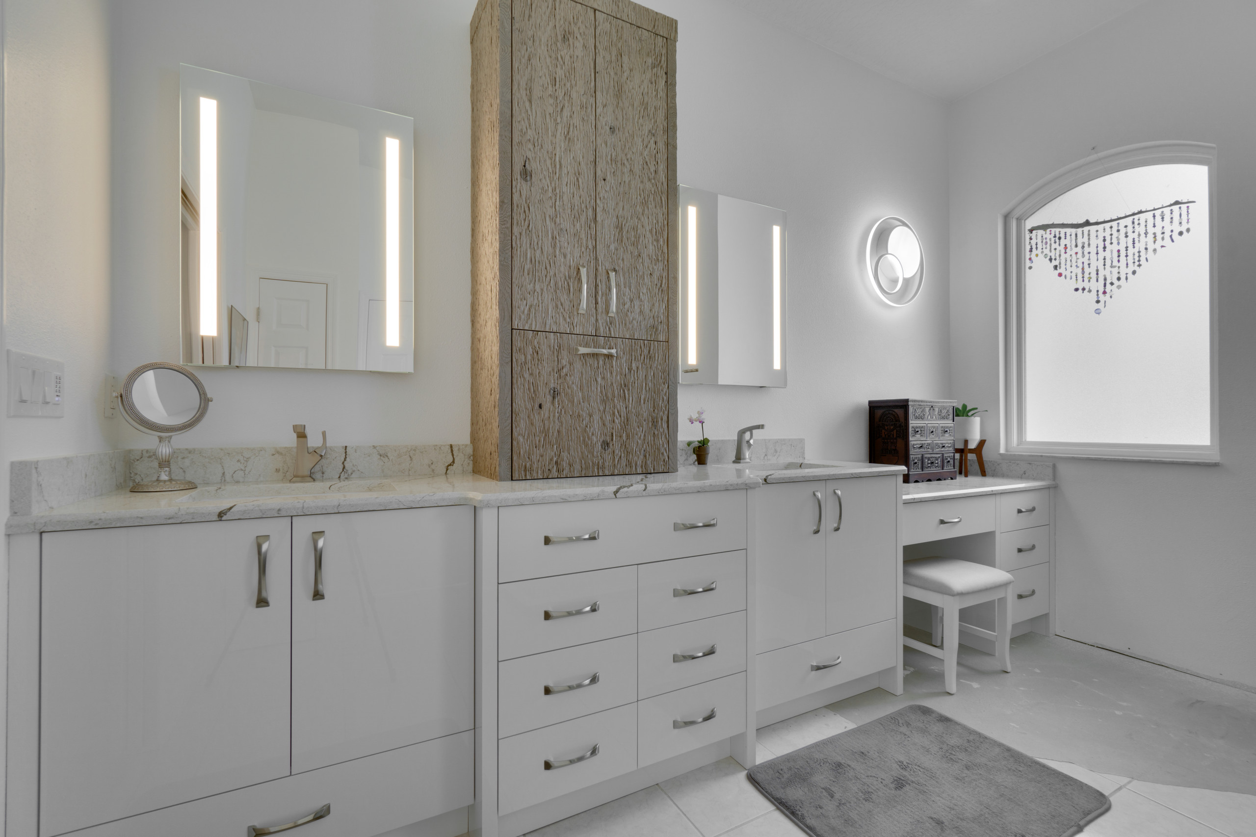 Modern Master Bathroom Vanity