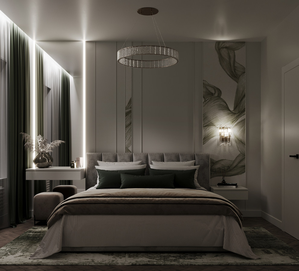 Спальная комната в ЖК Видный