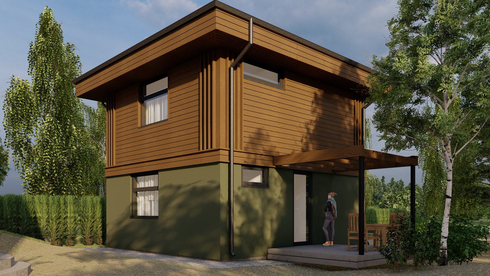 Дача в лесу