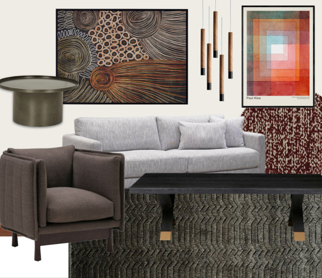 Federation Gut Job eclectic-living-room