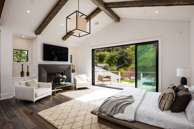 Southern CA landstil-sovevaerelse