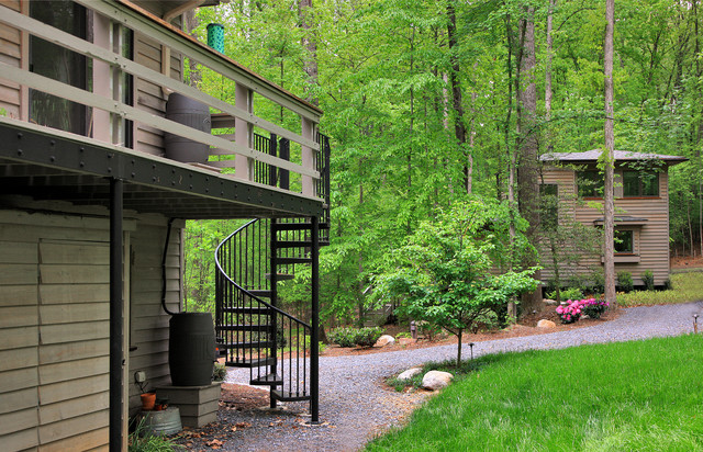 Exterior Designs by CHECA Architects modern-treppen