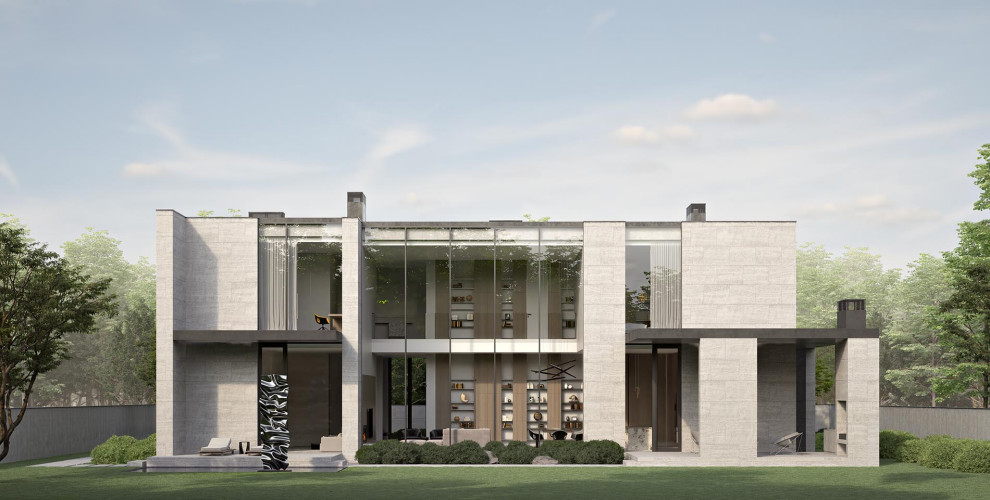 Модерн в 2 этажа