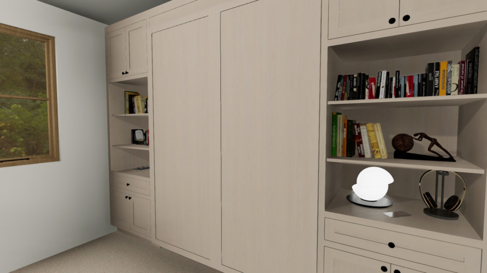 Wellsley Way Murphy Bed 3D Render