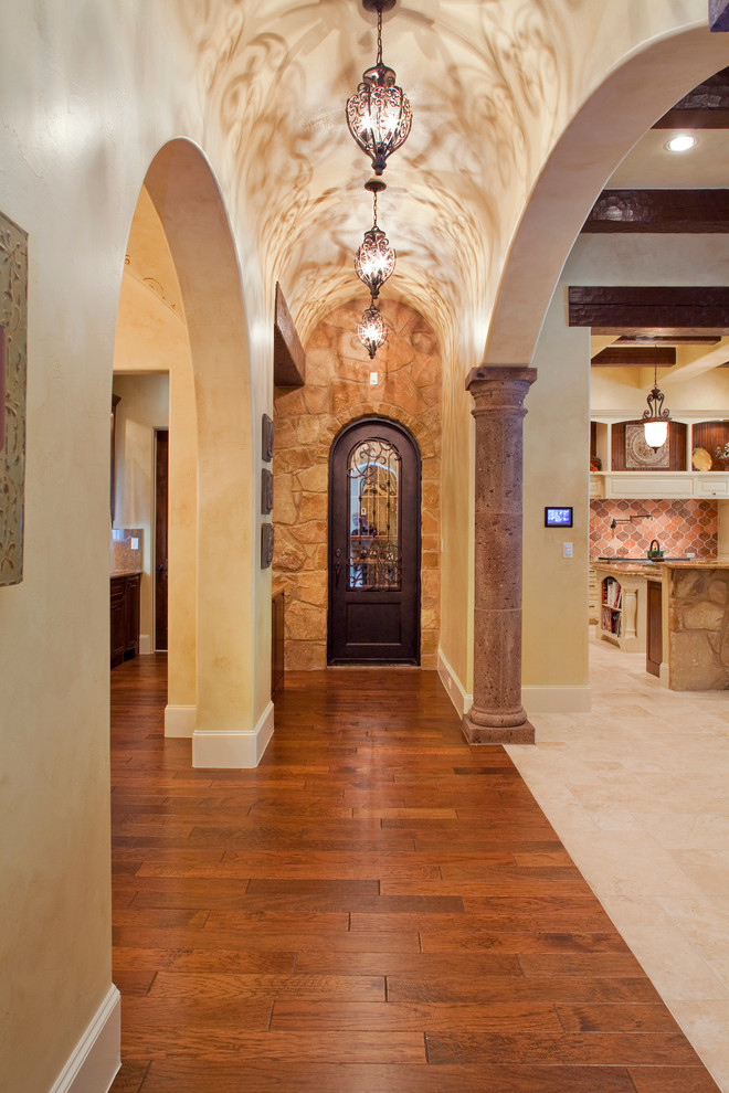 Photo of a mediterranean hallway in Austin.