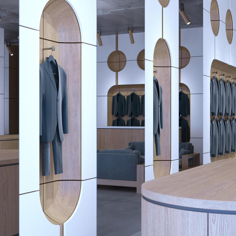 Дизайн интерьера бутика в Астане