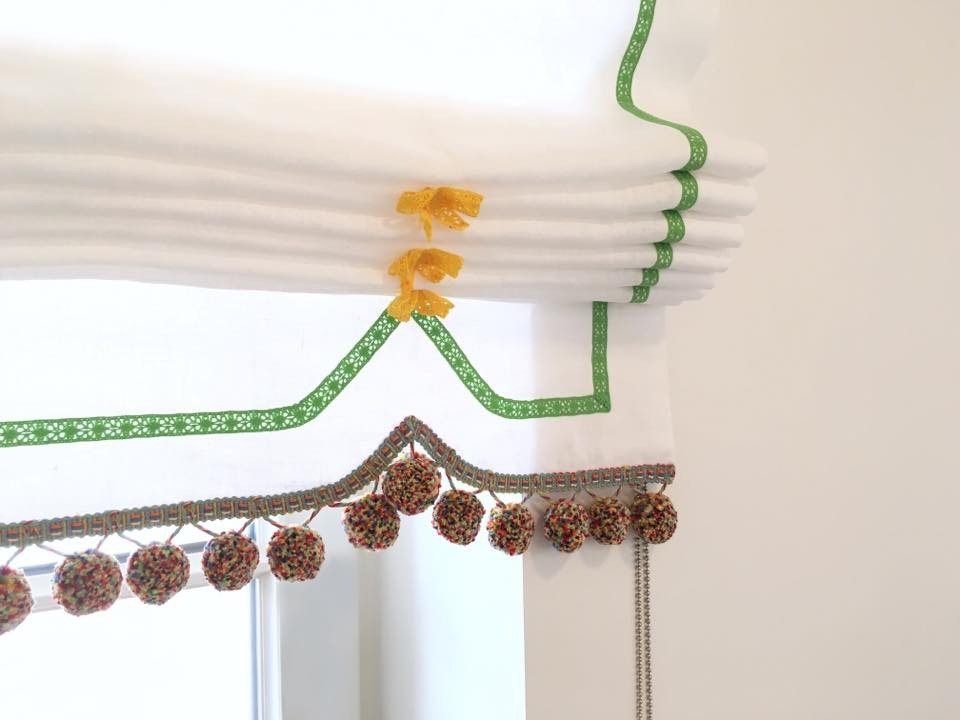 Текстильное оформление дома в КП Пестово