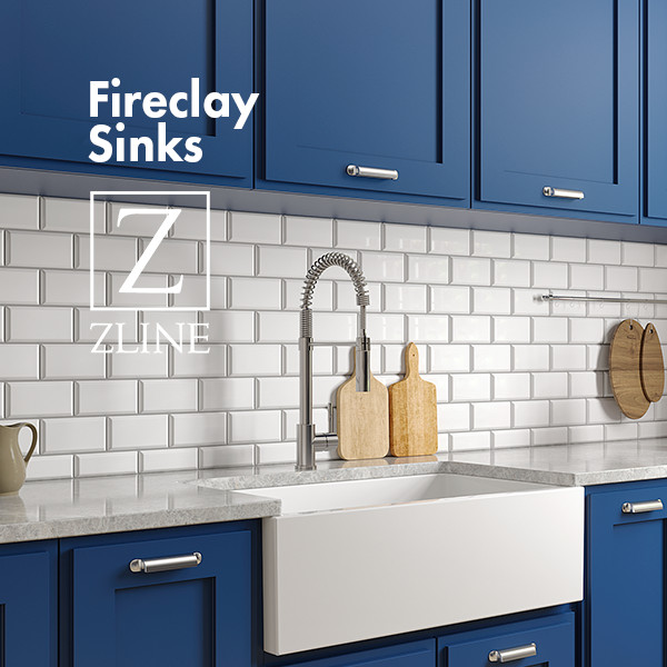 ZLINE Fireclay Sinks