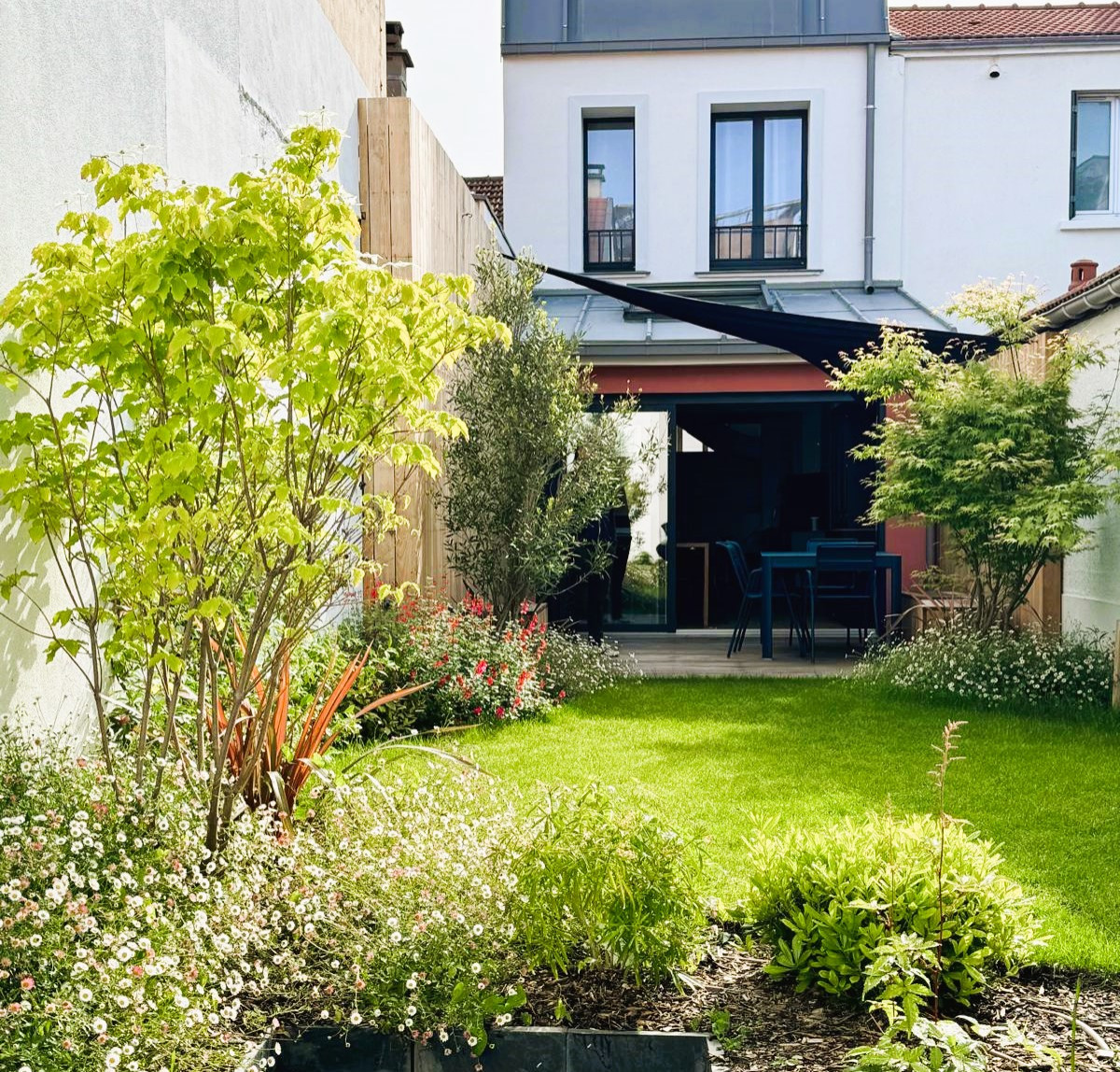Création d'un jardin en ville