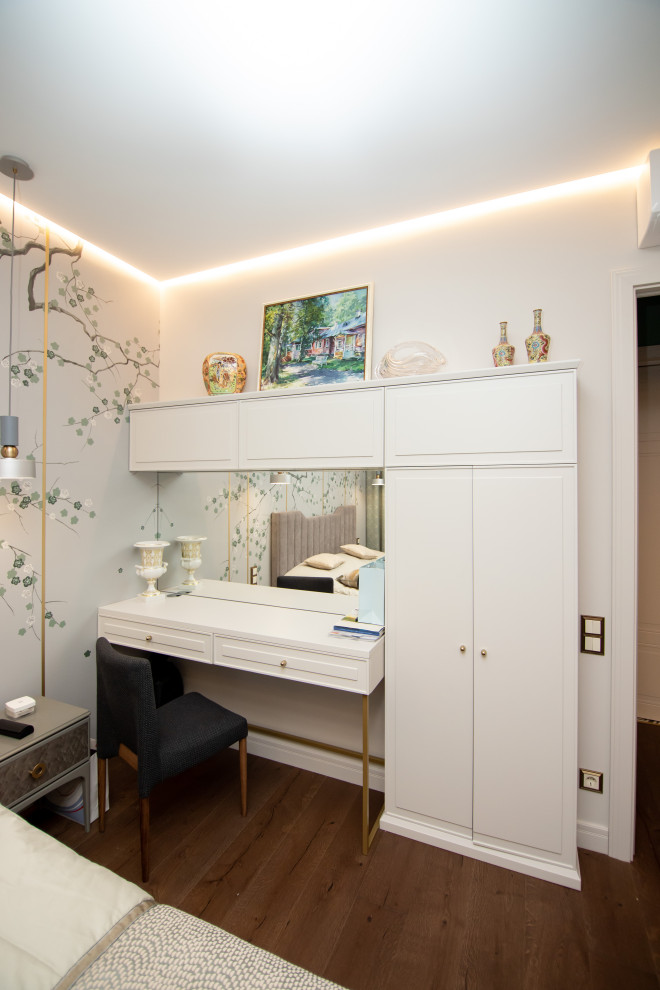 Меблировка спальной комнаты в стиле неоклассика