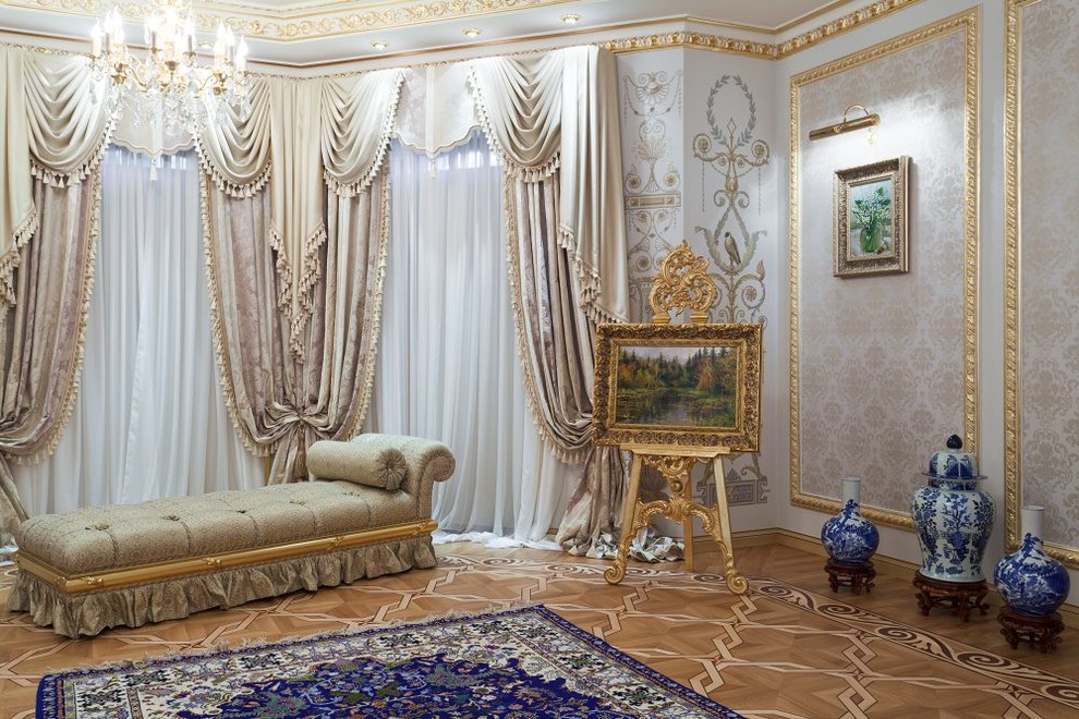 Спальня загородного дома