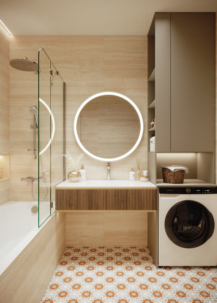 Дизайн-проект ванной комнаты