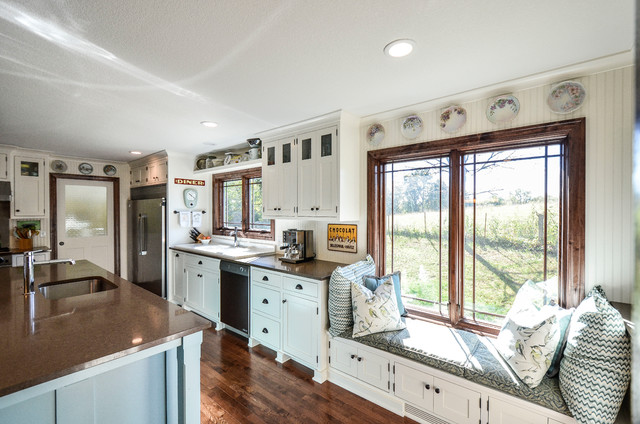 Arts & Crafts Remodel lantlig-koek