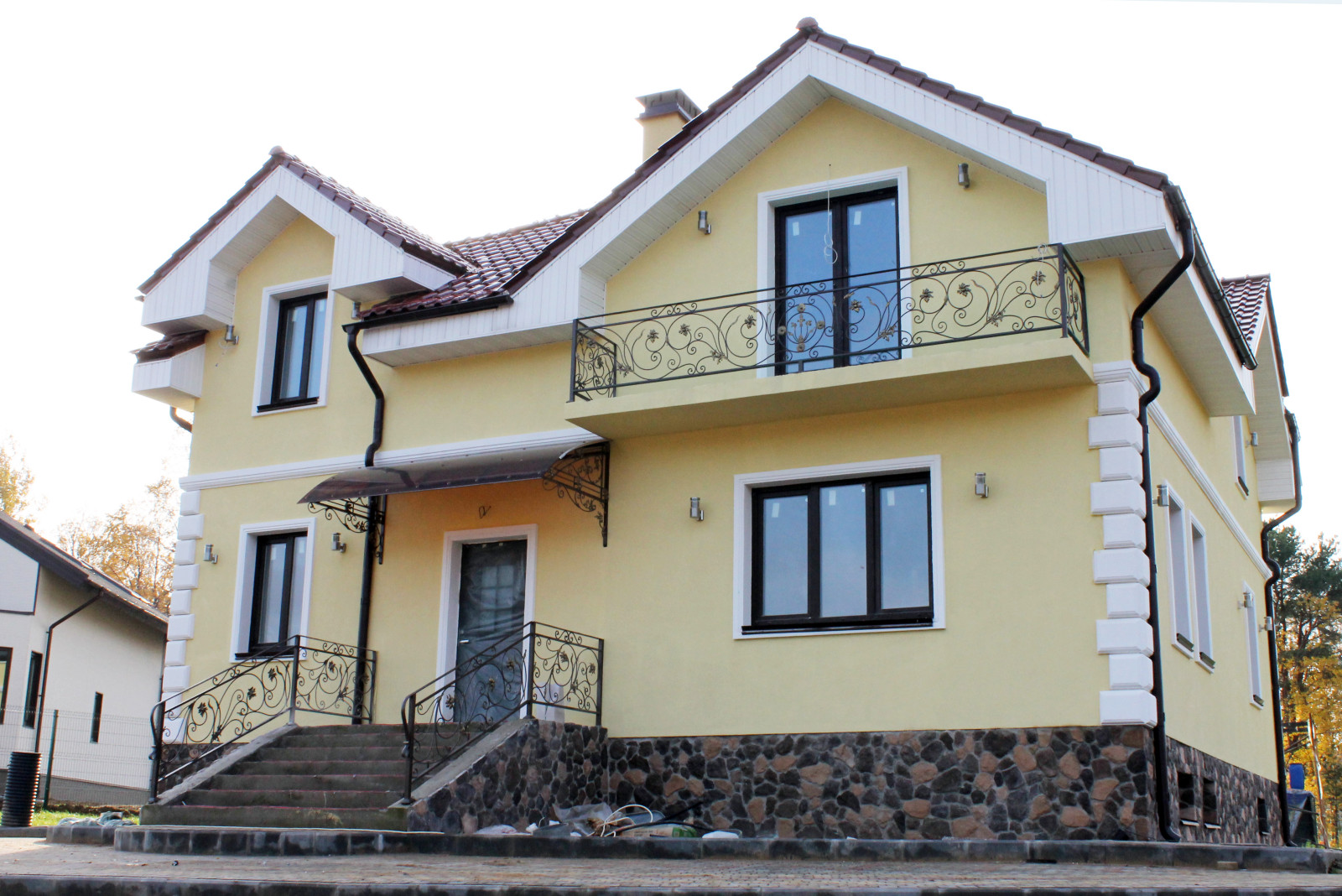 Отделка дома в ДНП "Солнечное"