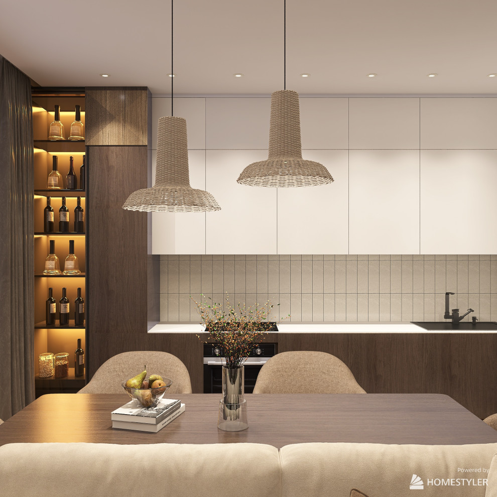 Дизайн-проект 3-комнатной квартиры