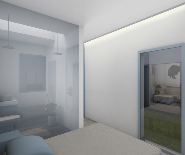 Apartamento para dos (40 m2) coastal-bedroom