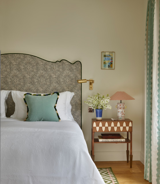 Kensington Family Home eclectic-bedroom
